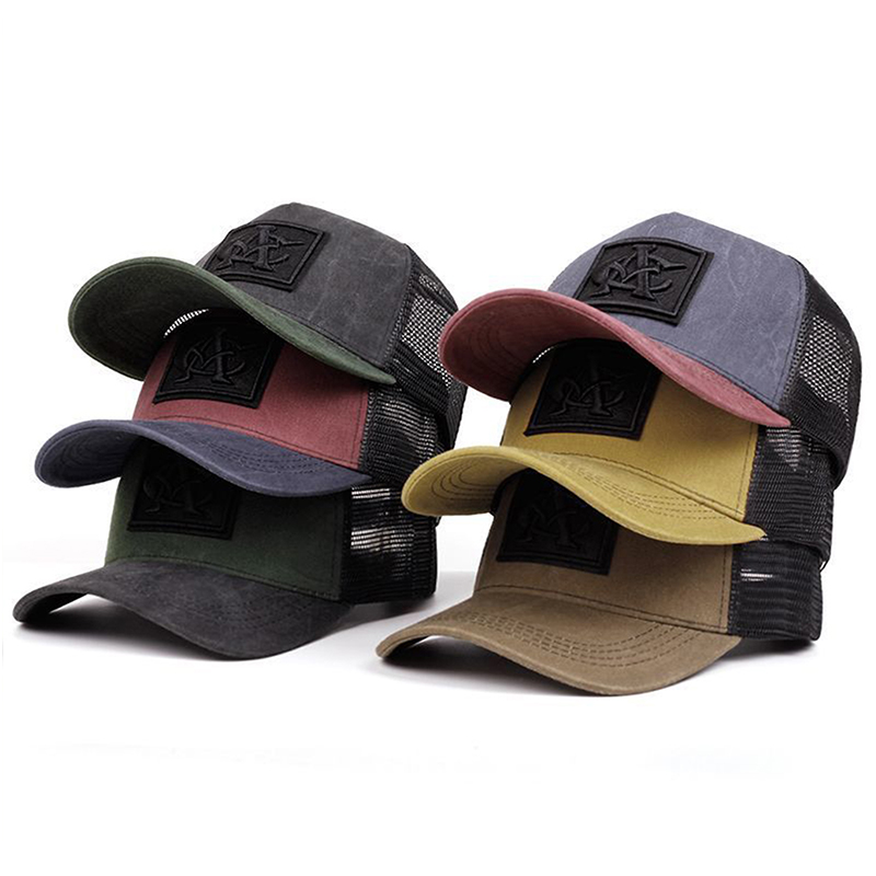 Baseball Cap Structured - 2025 New Simple Fashion Breathable Mesh