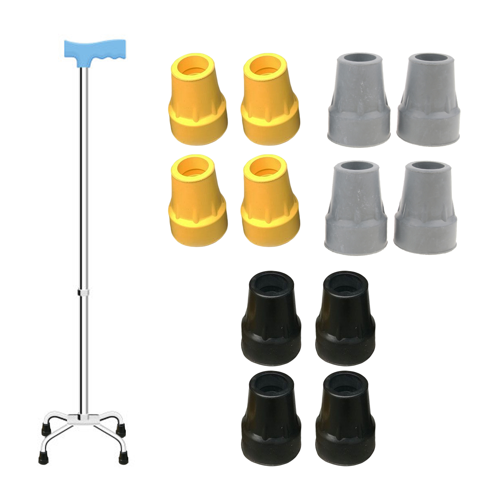 Running Cap Lightweight - 4 PCS 22mm Trekking Pole Rubber