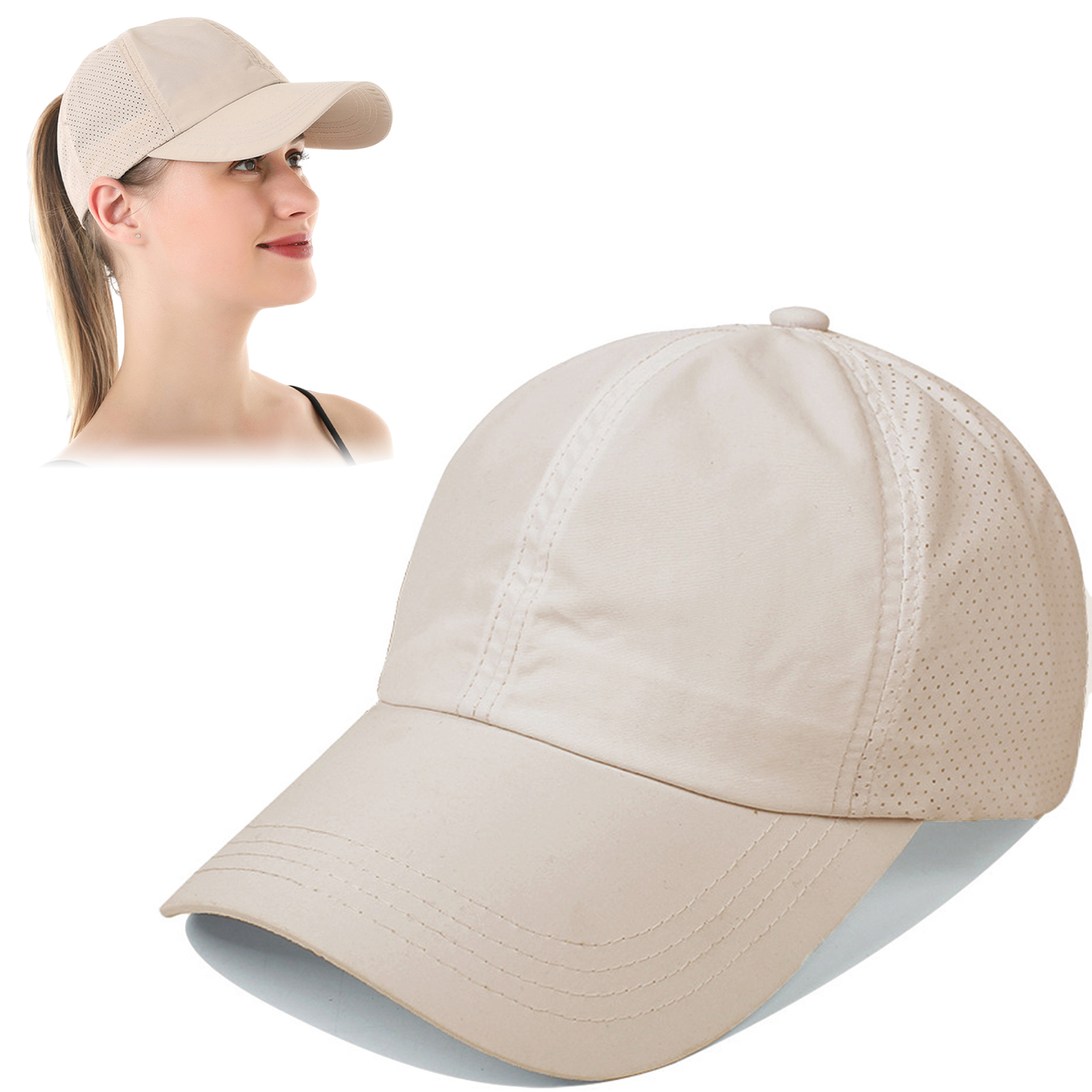 Baseball Cap Structured - Fashion Unisex Baseball Cap Quick Drying