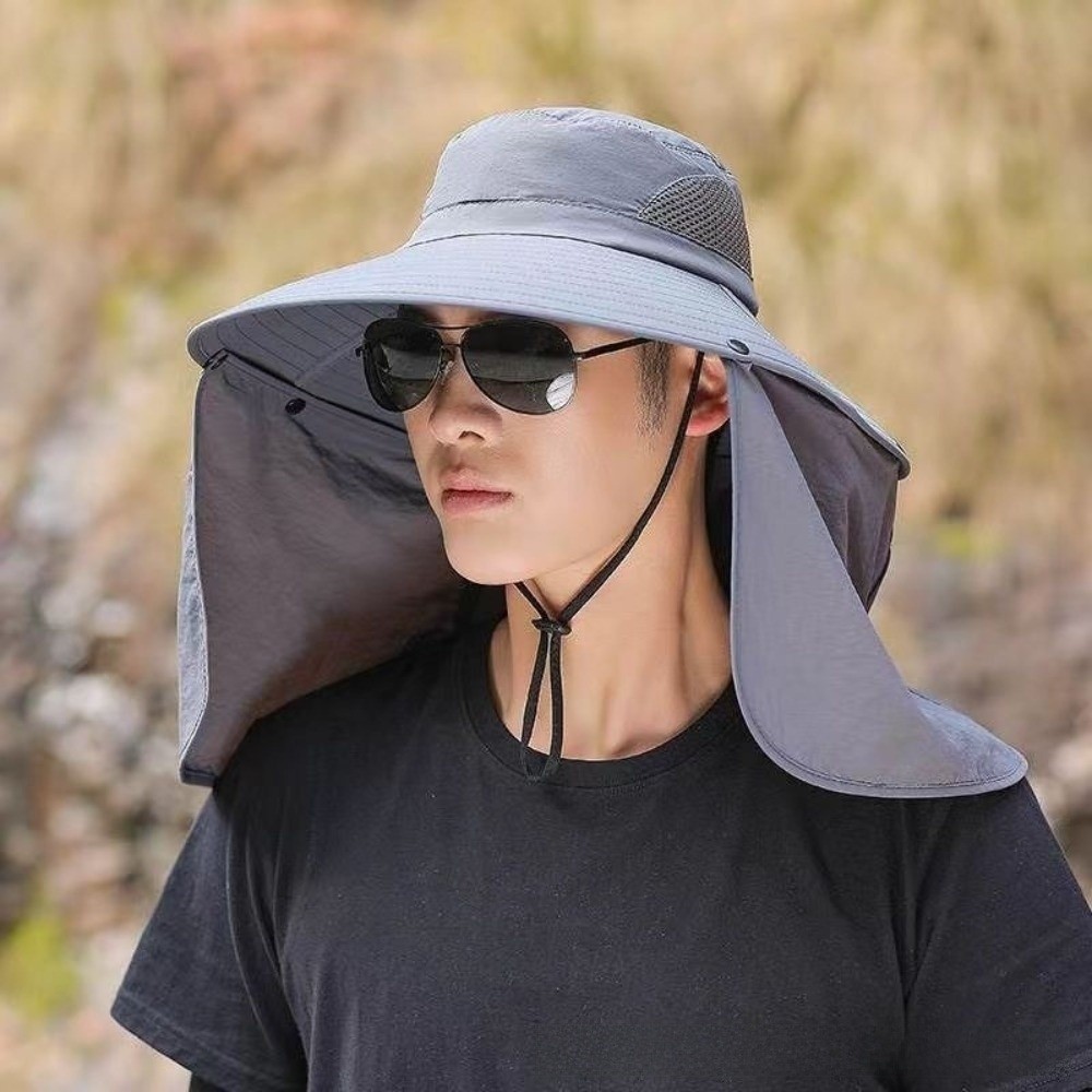Fashion Cloth Men Sun Hat Big  - огляд і ціна Bucket Hat Cotton