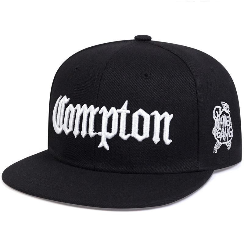 Old English Compton City 3D Em - огляд і ціна Snapback Hat Flat