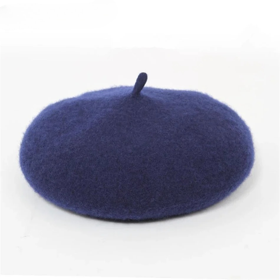 Navy Children Wool Beret Girl  - огляд і ціна Beret French Wool