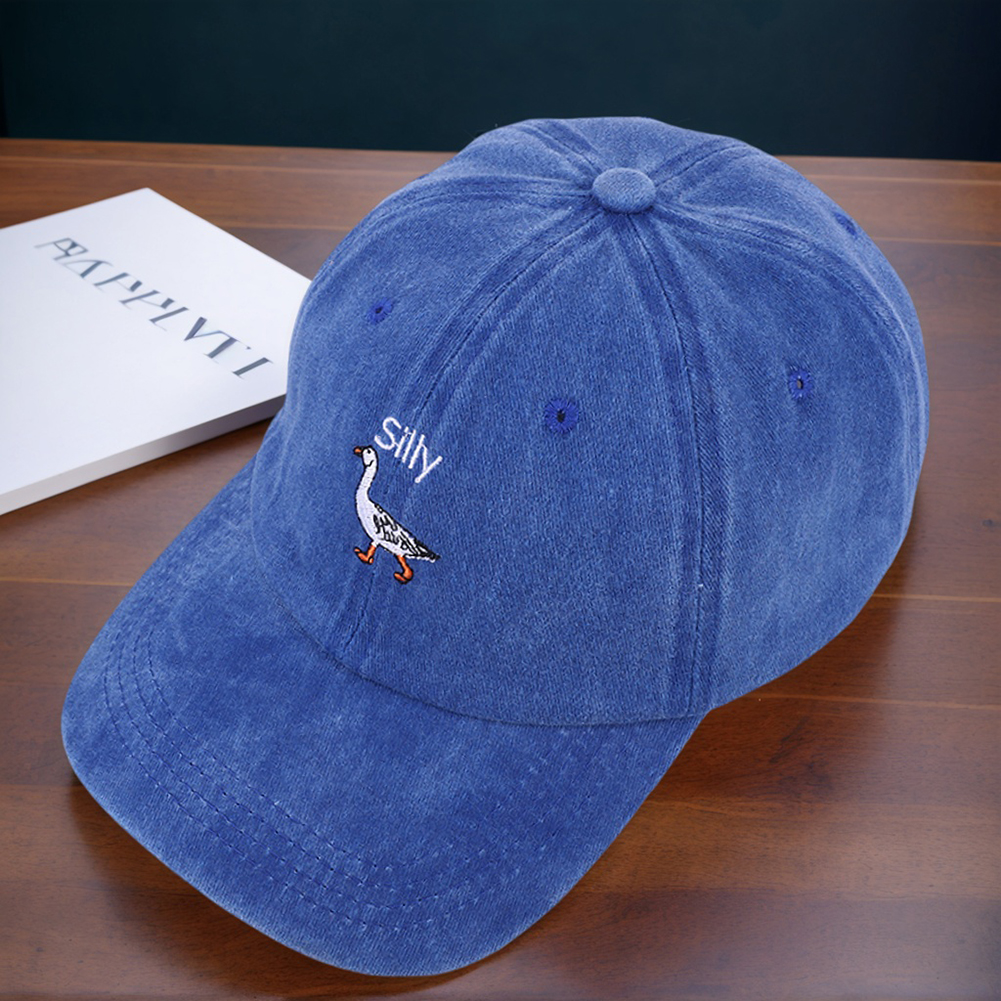Funny Embroidered Silly Goose  - огляд і ціна Dad Hat Cotton
