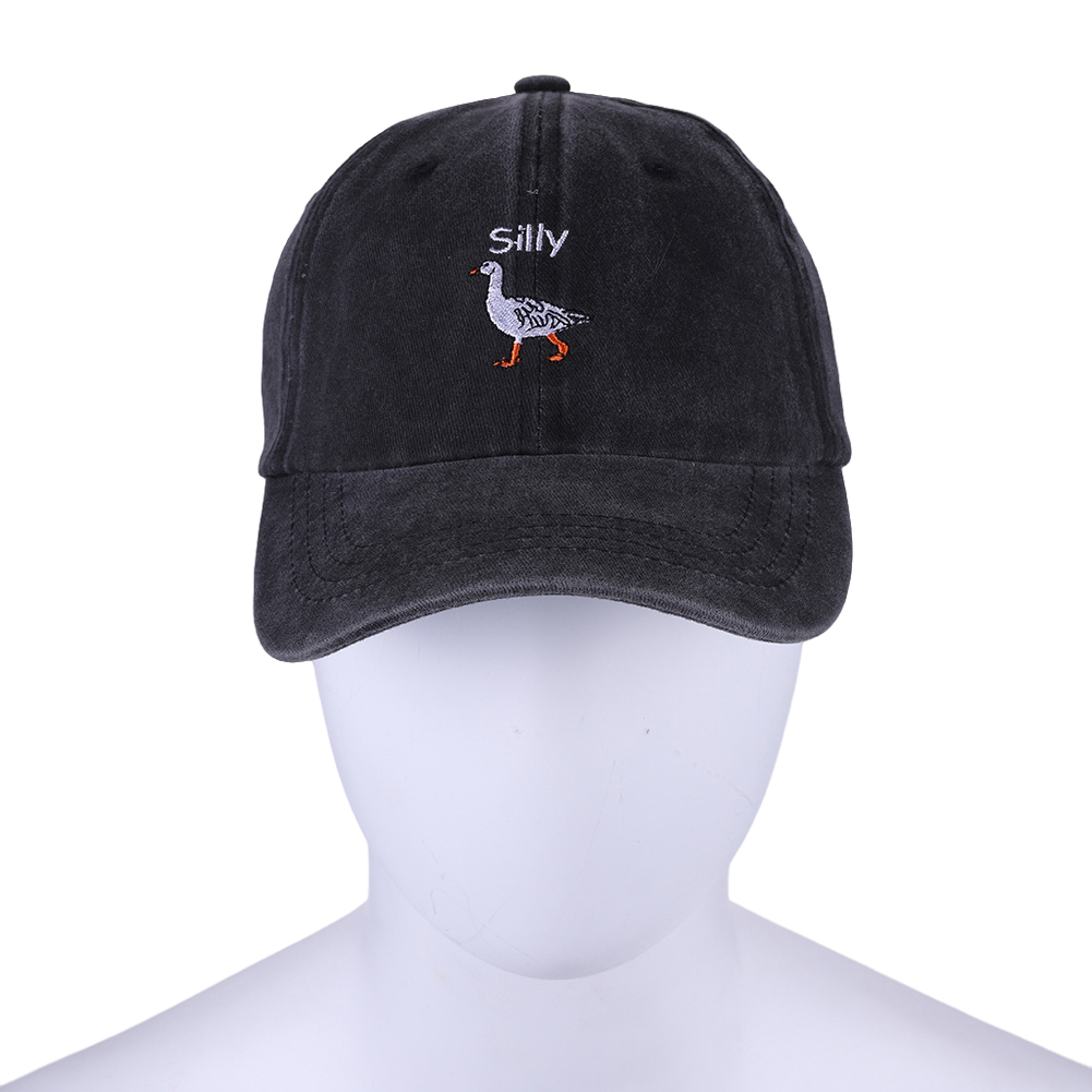 Funny Embroidered Silly Goose  - огляд і ціна Dad Hat Cotton