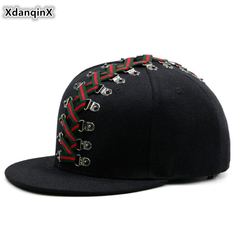 XdanqinX Novelty Punk Style Hi - огляд і ціна Snapback Hat Flat