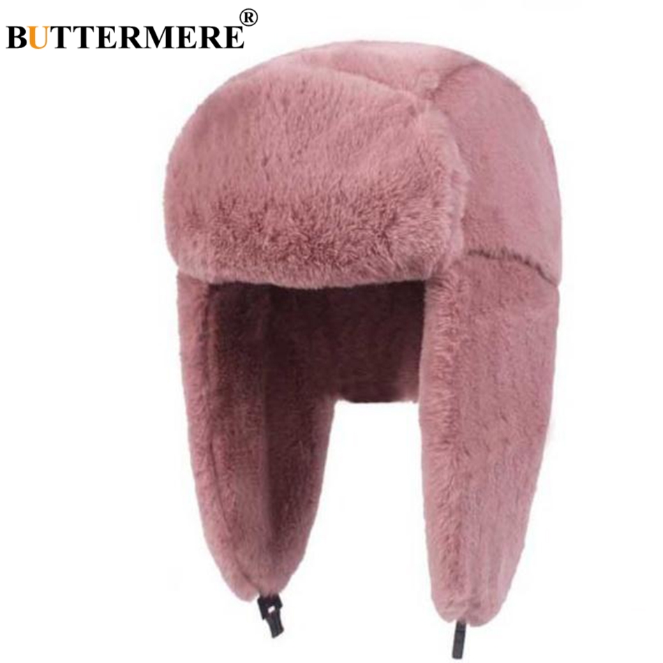 BUTTERMERE Fur Caps Women Bomb - огляд і ціна Winter Trapper Hat