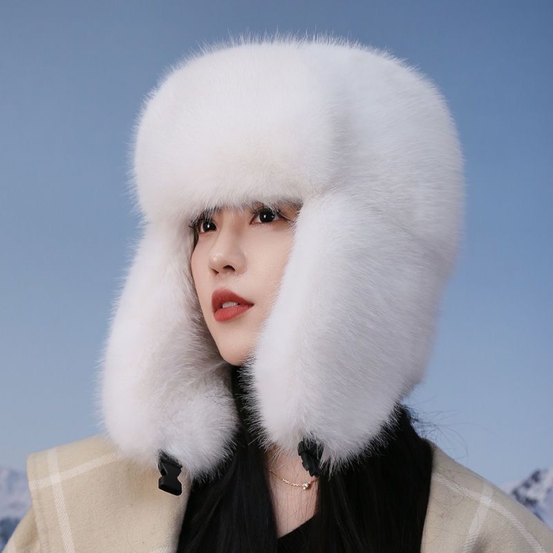 2025 New Winter Women Faux Fur - огляд і ціна Trapper Hat Ear Flap