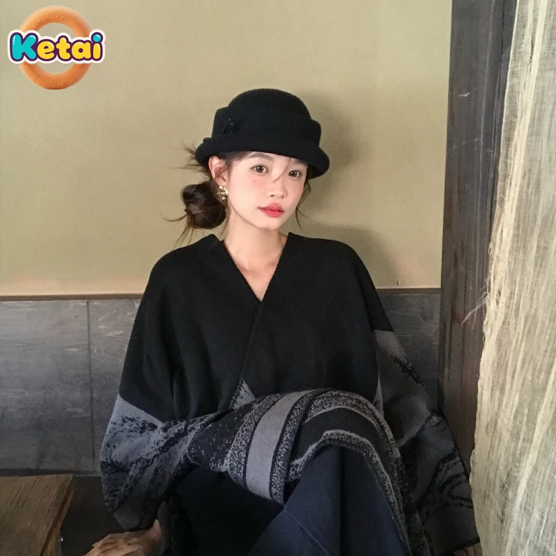 Black Wool Top Hat Beret Women - огляд і ціна Beret French Wool