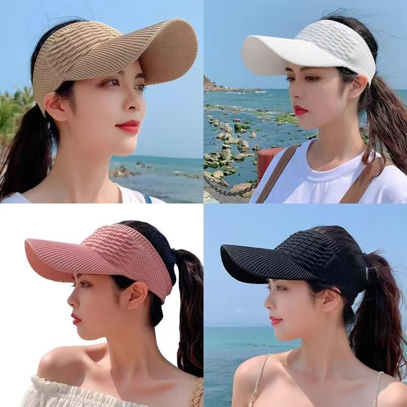 1pcs Women Anti-UV Sun Hats Br - огляд і ціна Visor Sun Hat