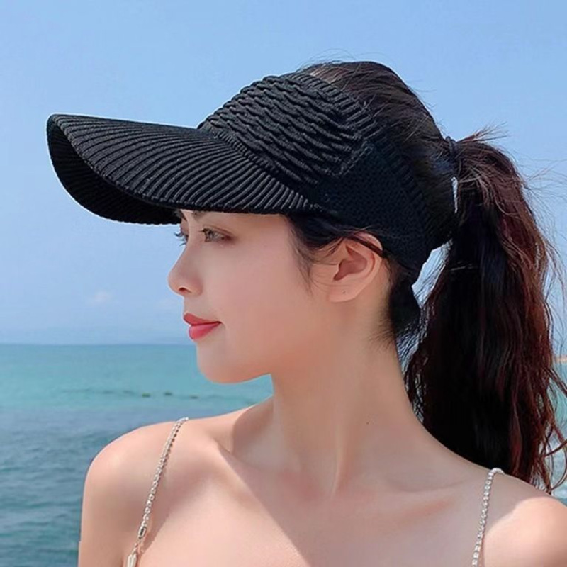 1pcs Women Anti-UV Sun Hats Br - огляд і ціна Visor Sun Hat